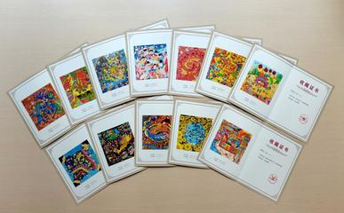 感黨恩 跟黨走 設(shè)計學(xué)院37幅農(nóng)民畫作品喜獲廣西書畫院收藏